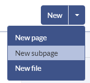 Manual:creating a page - subpage.png