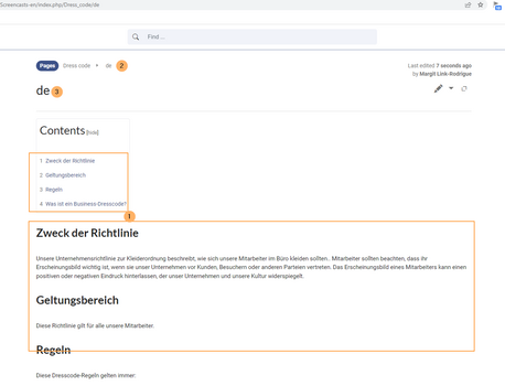 German content version with user language preference English.
